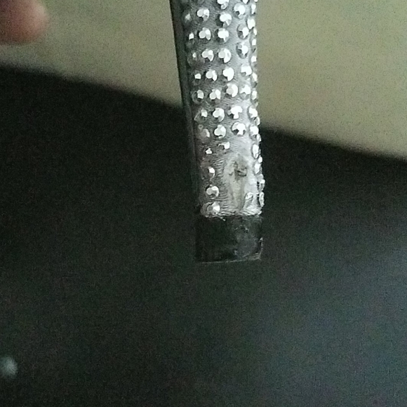 Fun Silver Studded Party Heels - Picture 5 of 5